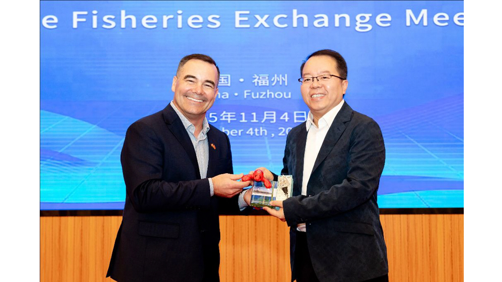 福建省海洋与渔业局和加拿大新斯科舍省渔业与水产养殖厅举行交流座谈